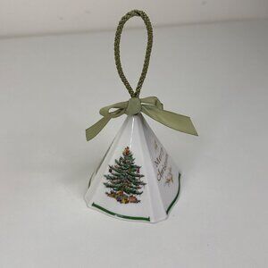Spode Christmas Bell Ornament Fine Bone China England